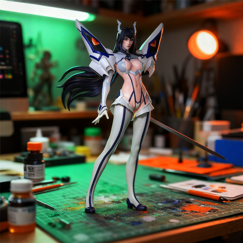 24CM Game Character 6812 Satsu - огляд і ціна Model Kit Kiryu