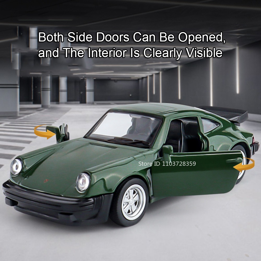 1:36 Porsche 911 Turbo 1978 Mo - огляд і ціна Model Kit Porsche 911
