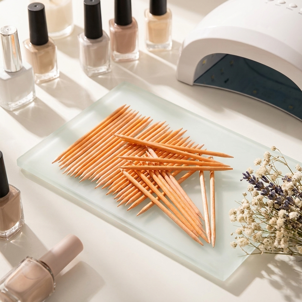 Orange Wood Sticks 50pcs Set D - огляд і ціна Sanding Stick Set