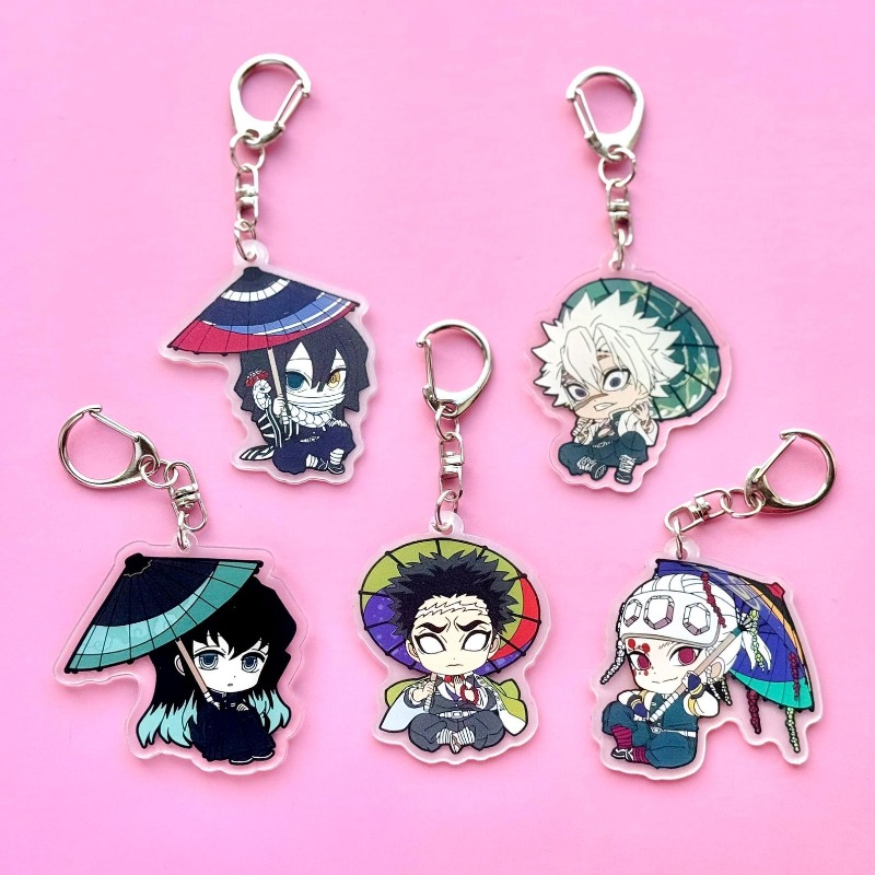 Keychain for Demon Slayer Giyu - огляд і ціна Model Kit Nezuko