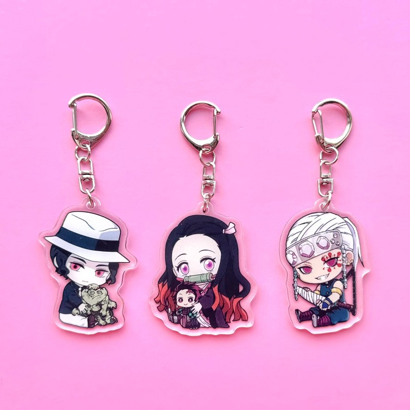 Keychain for Demon Slayer Giyu - огляд і ціна Model Kit Nezuko