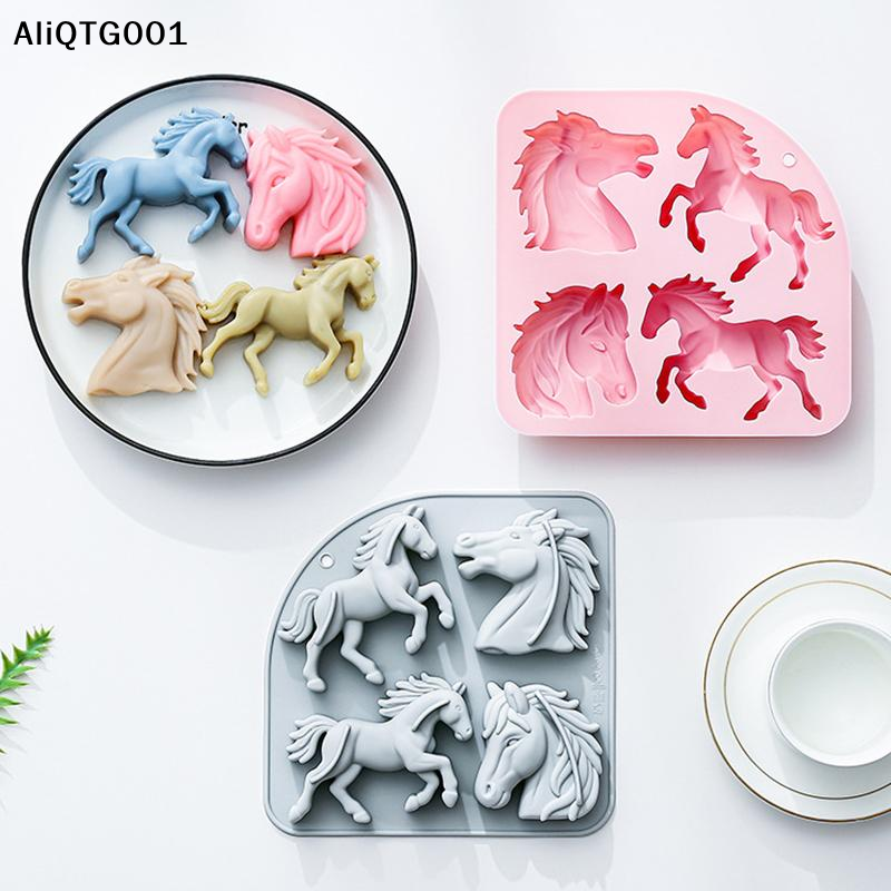 4-Cavity 3D Horse Silicone Mol - огляд і ціна Model Kitchen Set