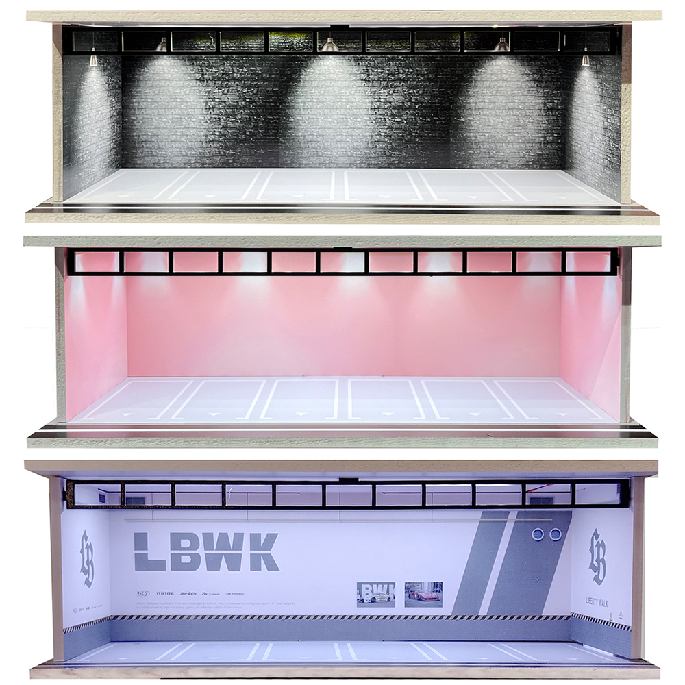 1/64 Scale Car Model Display C - огляд і ціна Model Kit Display Case