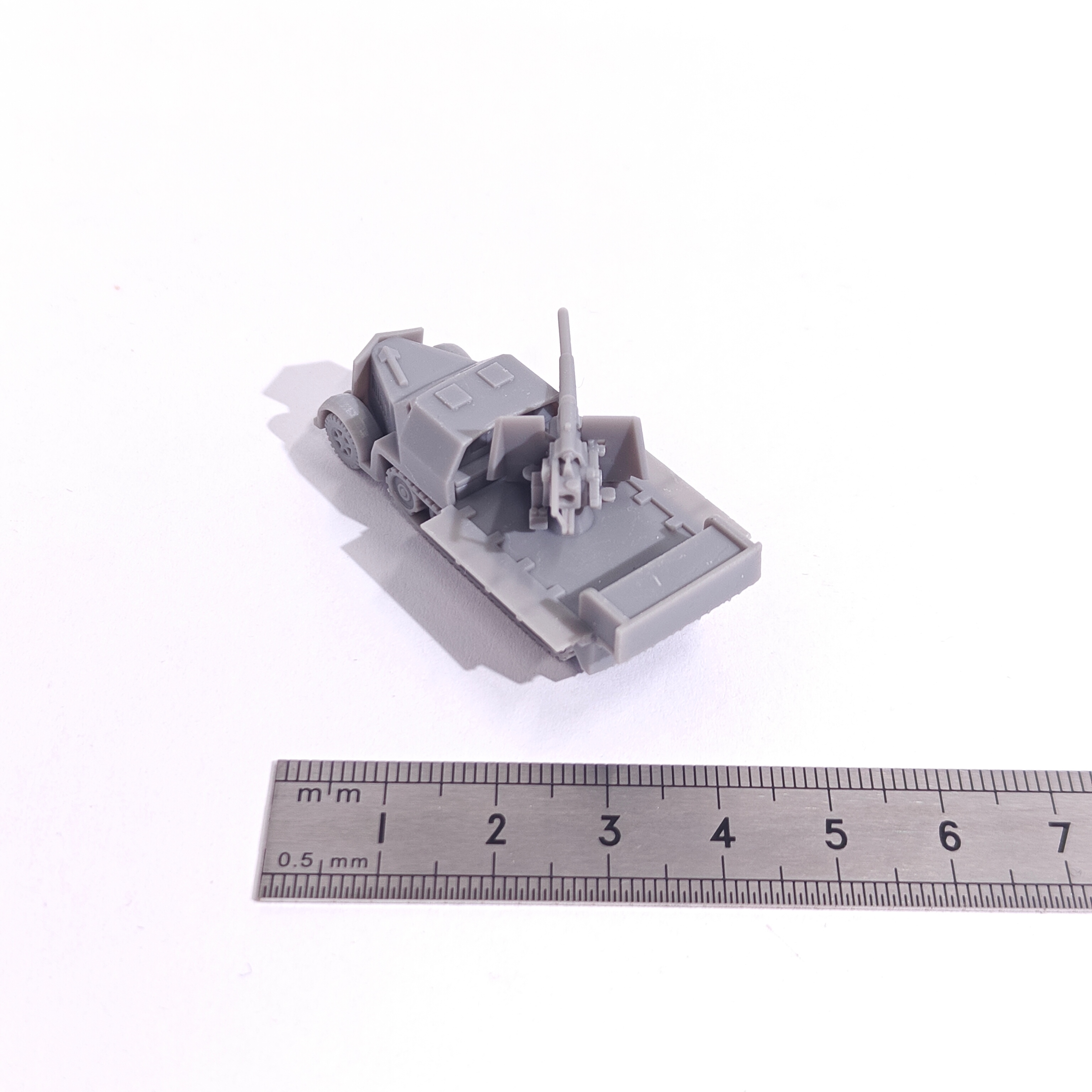 1/144 Scale Sd.Kfz.7 with Flak - огляд і ціна Model Kit Fantasy