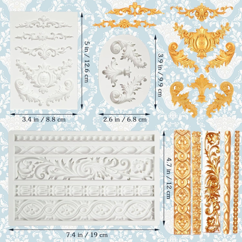 3 Bag Baroque-style silicone m - огляд і ціна Model Kit For Beginners