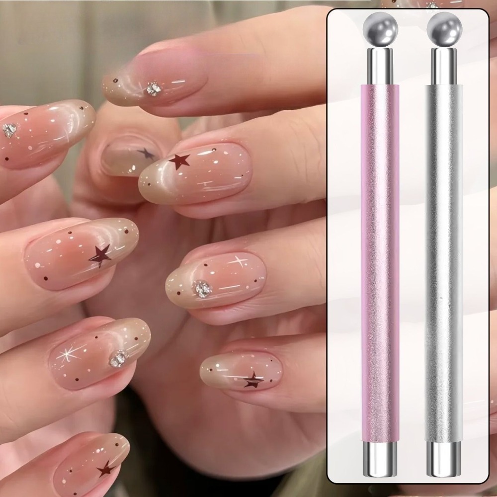 1/2Pcs Nail Cat Eye Magnetic B - огляд і ціна Sanding Stick Set