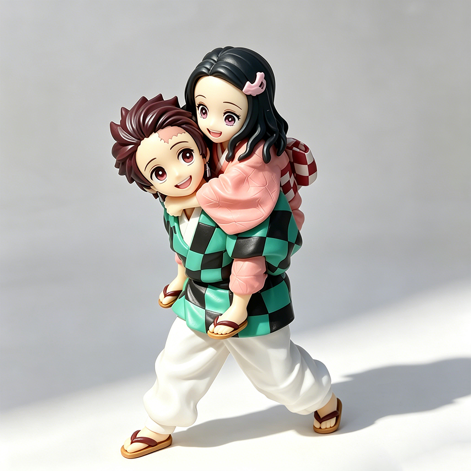 12.5cm Demon Slayer Tanjiro &  - огляд і ціна Model Kit Nezuko