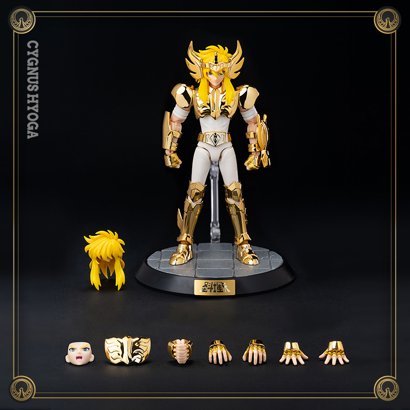 Blokees Gold Saint Seiya Cygnu - огляд і ціна Model Kit Kiryu